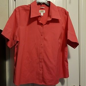 EUC Talbots petite button down blouse